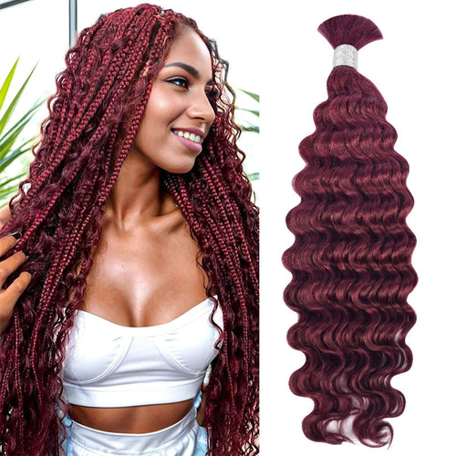 Bug# Deep Wave Human Hair Bulk