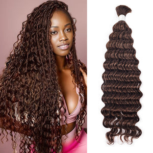 2# Deep Wave Human Hair Bulk