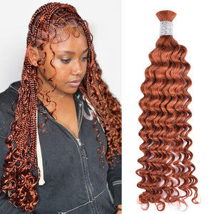33# Deep Wave Human Hair Bulk