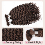 #2 Deep Curly Human Hair Bulk