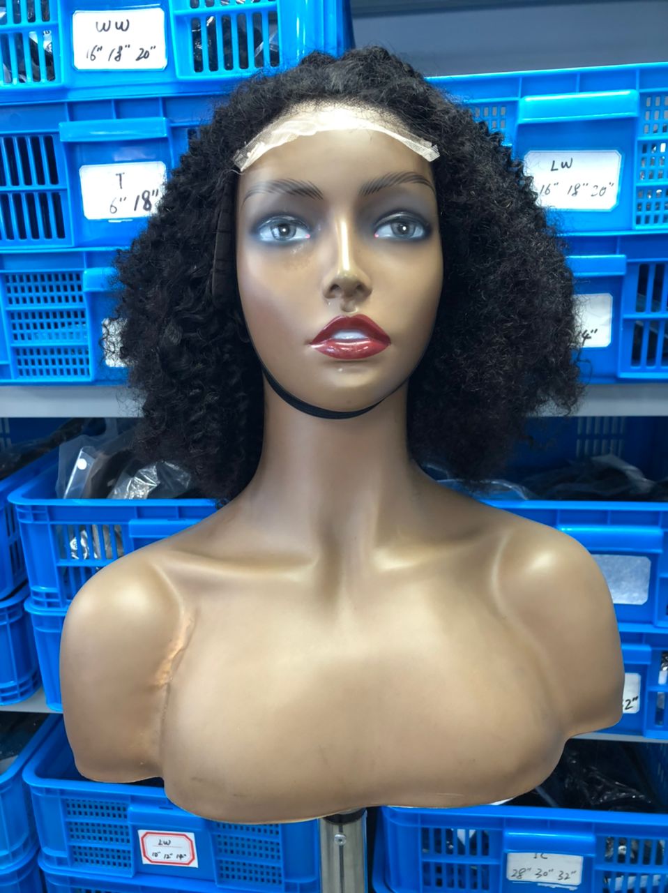 180% 4X4 Transparent Lace Closure Wig