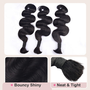 1B# Body Wave Human Hair Bulk