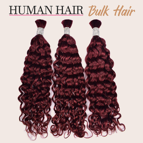 99J# Water wave Human Hair Bulk