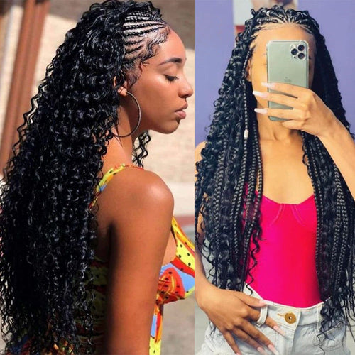 1B# Deep Curly Human Hair Bulk