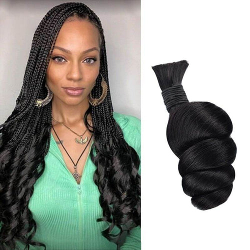 1B# Loose Wave Human Hair Bulk