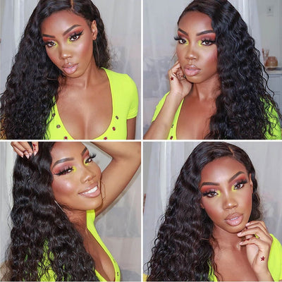 11A 13x4 Lace Front Wig Loose Deep Wave Human Hair - AliNybeauty