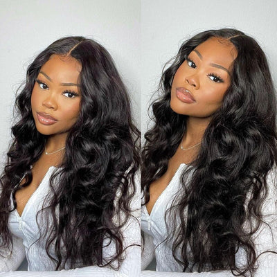 11A Body Wave Human Hair 13x4 HD Lace Front Wig - AliNybeauty