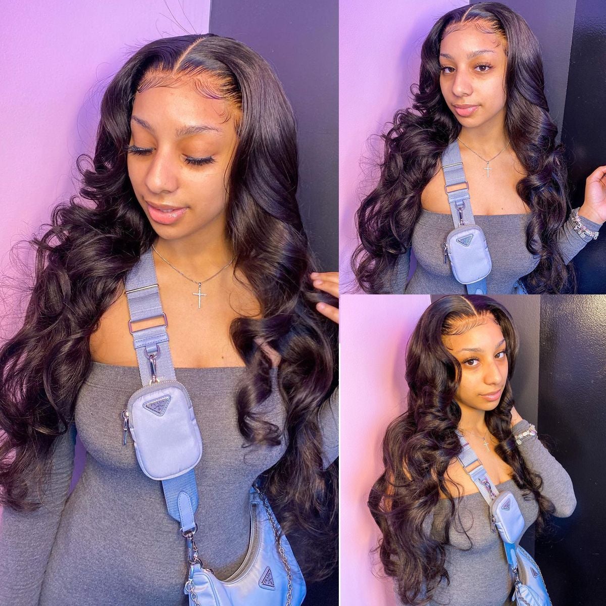 11A Body Wave Human Hair 13x4 Lace Front Wig - AliNybeauty