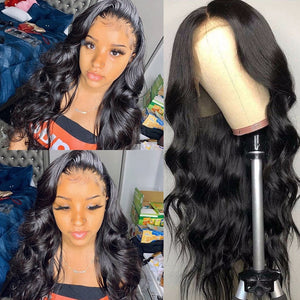 11A Body Wave Human Hair 13x4 Lace Front Wig - AliNybeauty