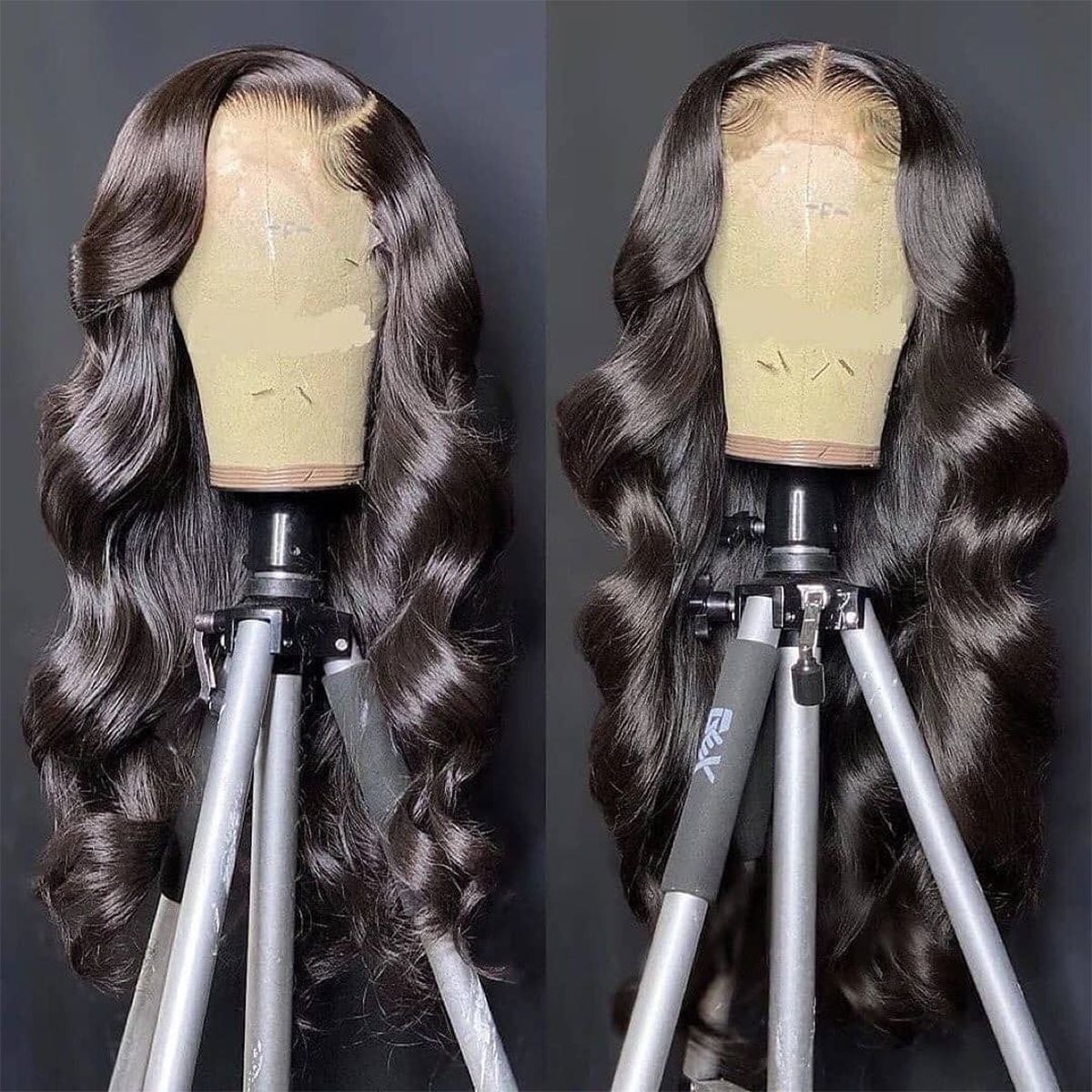 12A Body Wave Human Hair 6x6 Lace Closure Wig - AliNybeauty