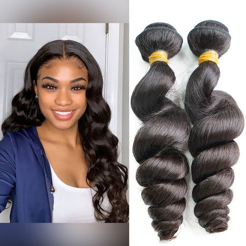 12A Malaysian Human Hair Loose Wave Hair Bundle Vendors 1Pcs/lot - AliNybeauty