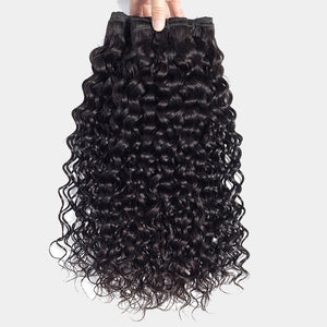 Italy curly Human Hair Weave 1Pcs/lot