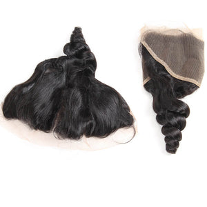 Virgin Human Hair Loose Wave Lace Frontal at Wholesale Price